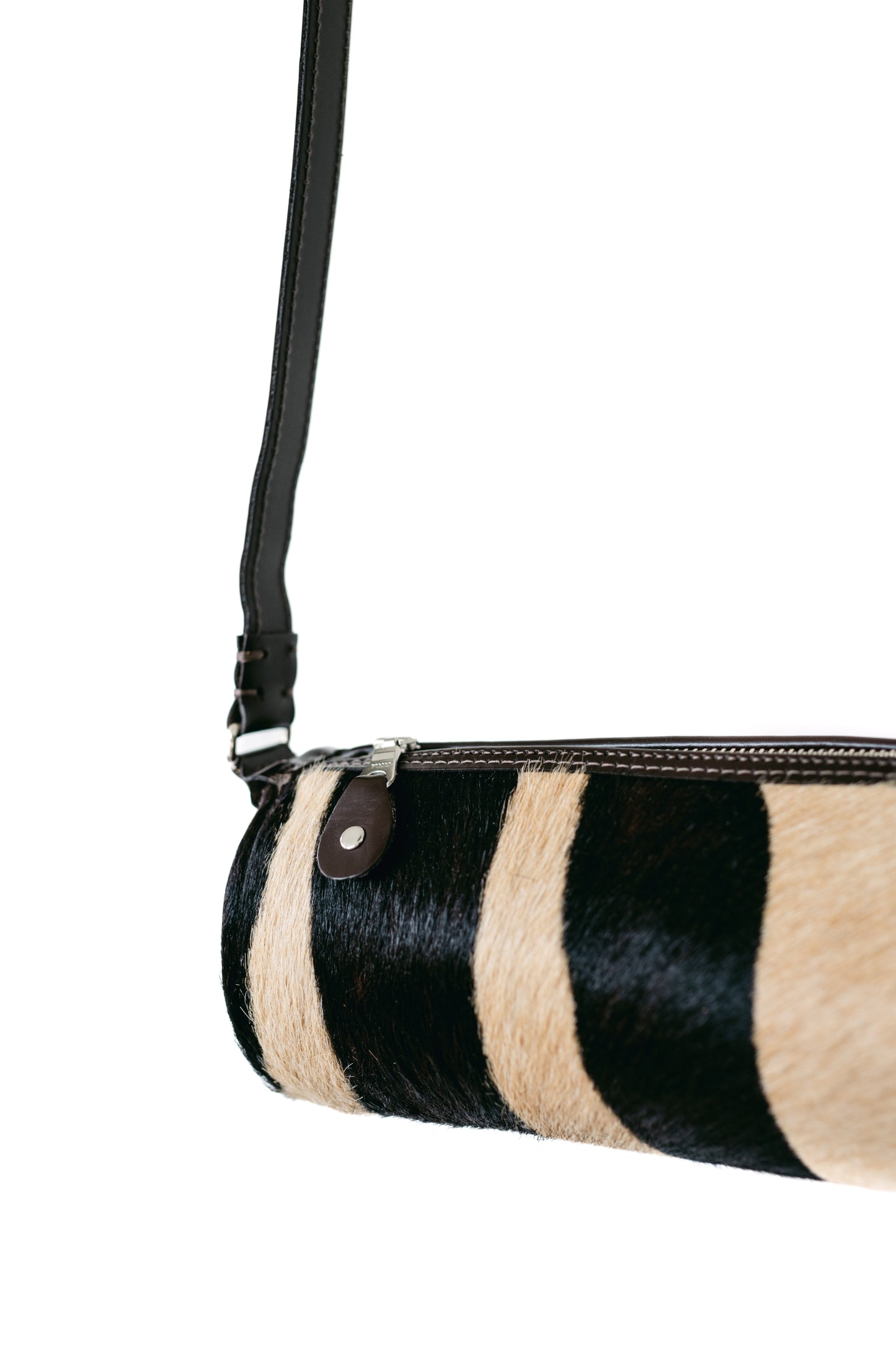 DARK BROWN - ZEBRA HIDE